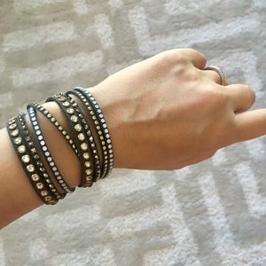 Swarovski Crystal Wrap Around Bracelet